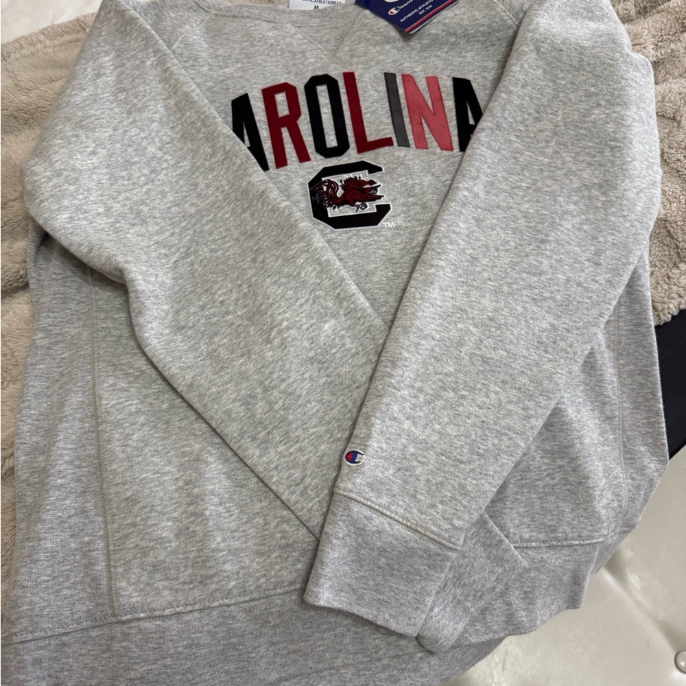 Champion Crewneck South Carolina 
Grey size M
